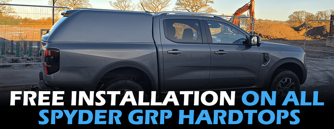 Spyder Hardtop Free Installation - Next-Gen Ranger UK