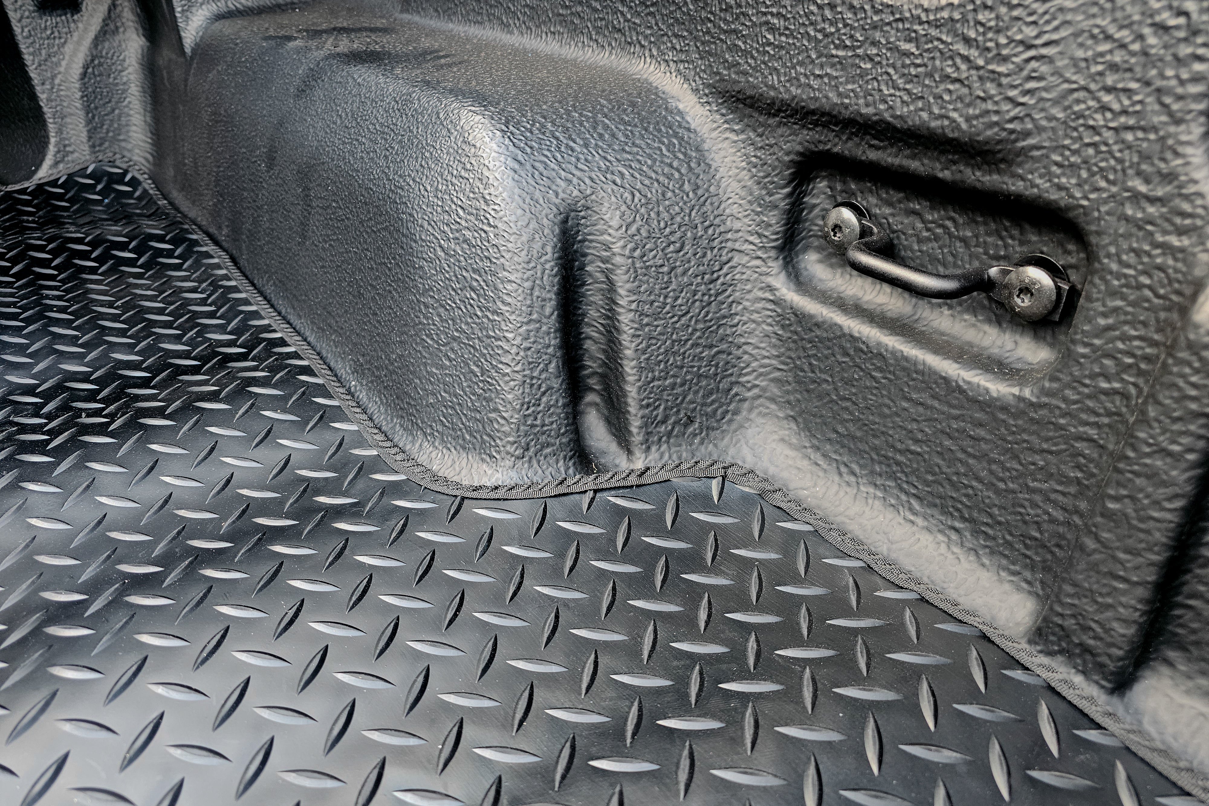 Ford Ranger 2023+ (Excl. Raptor) 3mm Chequered Rubber Loadbed Mat