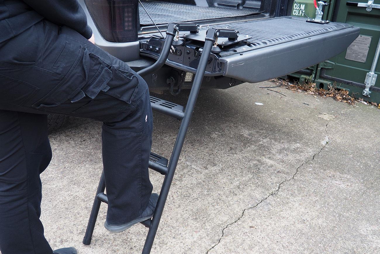 Cayman Ladder Ranger EasyStep - Pickup Truck Tailgate Ladder – Next-Gen Ranger UK