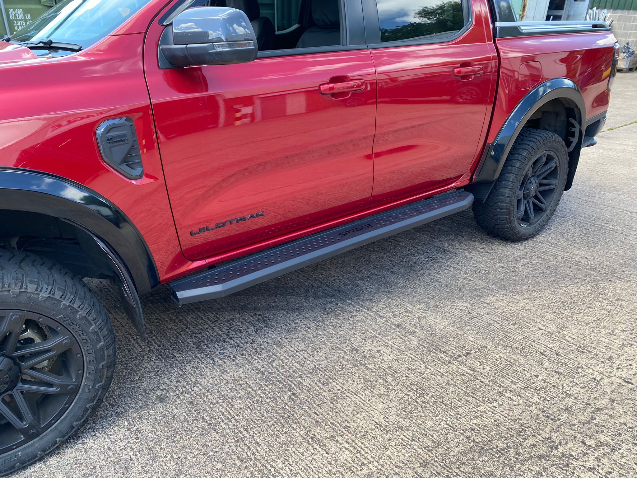 Ford Ranger 2023+ Alpine Spyder F2 Side Steps - Next - Gen Ranger UK