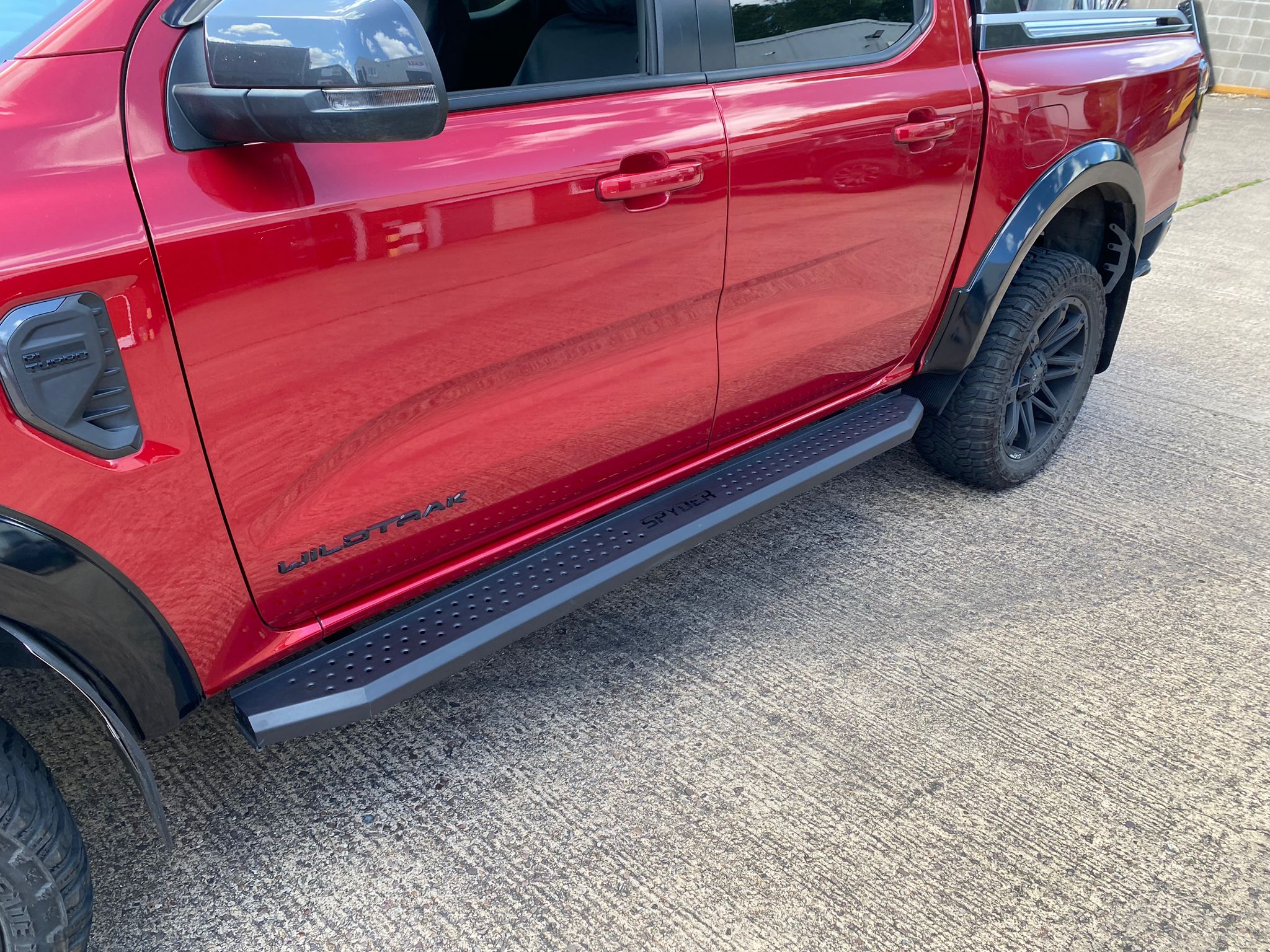 Jet Ranger Side Step Ford Ranger Side Steps Alpine F2 Metal Running Boards – Next-Gen Ranger UK