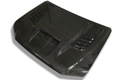 Ford Ranger 2023+ Carbon Fibre Replacement Bonnet With Integrated Scoop - Next - Gen Ranger UK