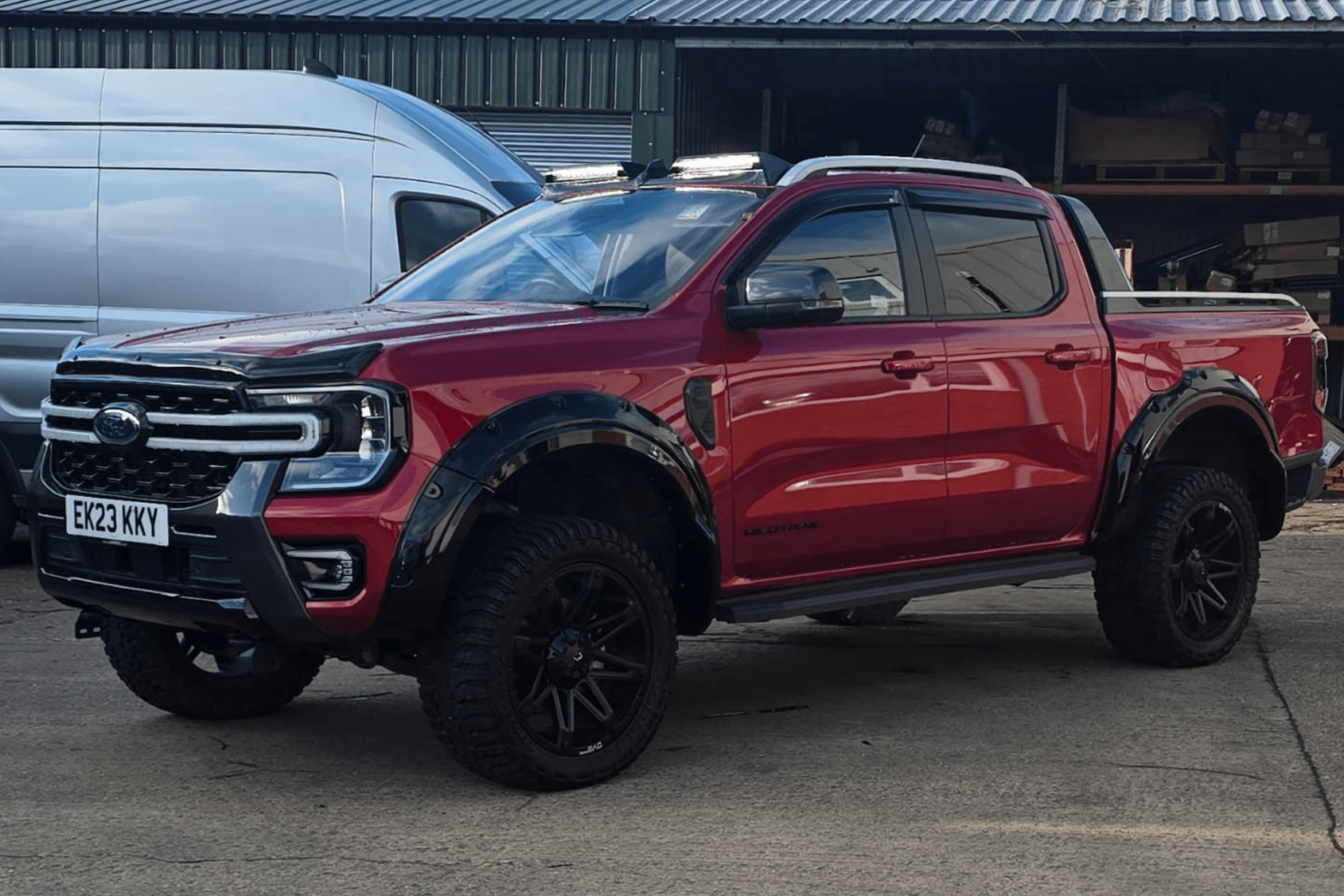 Ford Ranger 2023+ Spyder Bolt-Style Wheel Arch Extensions with Integra ...