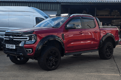 Ford Ranger 2023+ Spyder Bolt - Style Wheel Arch Extensions with Integrated Mud Flap - Next - Gen Ranger UK