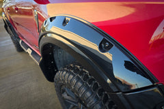 Ford Ranger 2023+ Spyder Bolt - Style Wheel Arch Extensions with Integrated Mud Flap - Next - Gen Ranger UK