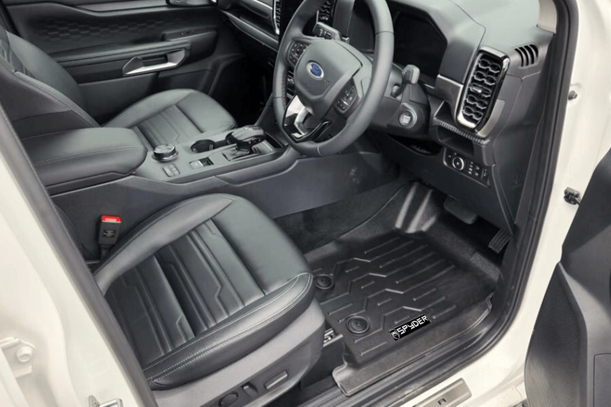 Ford Ranger 2023+ Spyder Floor Mats - Fronts Only - Next-Gen Ranger UK