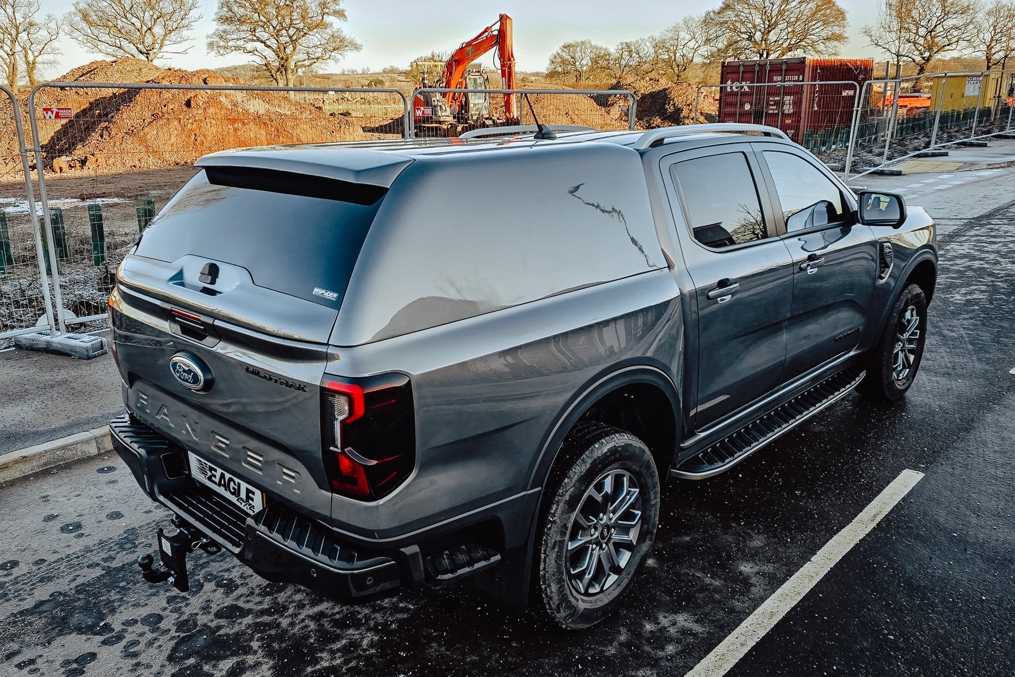 Ford Ranger 2023+ Spyder Hardtop Commercial with Solid Sides – Next-Gen ...