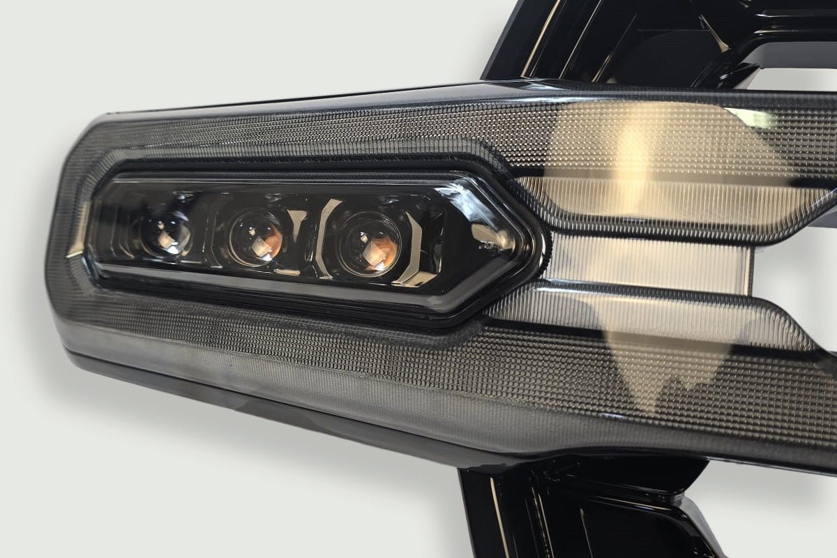 Ford Ranger 2023+ Spyder Hyperlite 3 Grille with integrated LED Lights ...