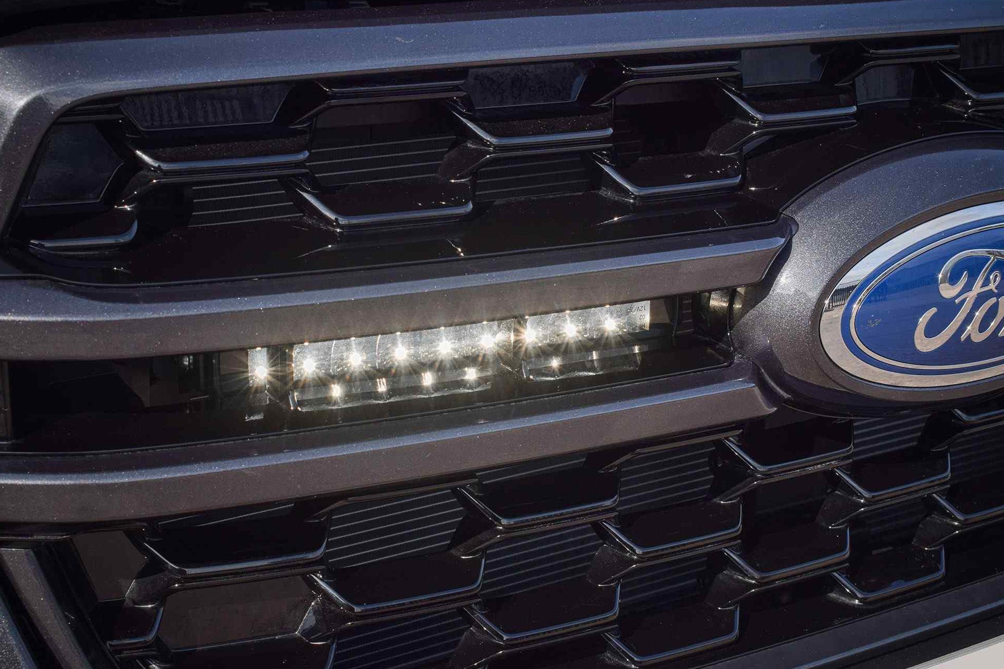 Ford Ranger 2023+ Spyder Stealth Twin 10-inch LED Integration Grille K ...