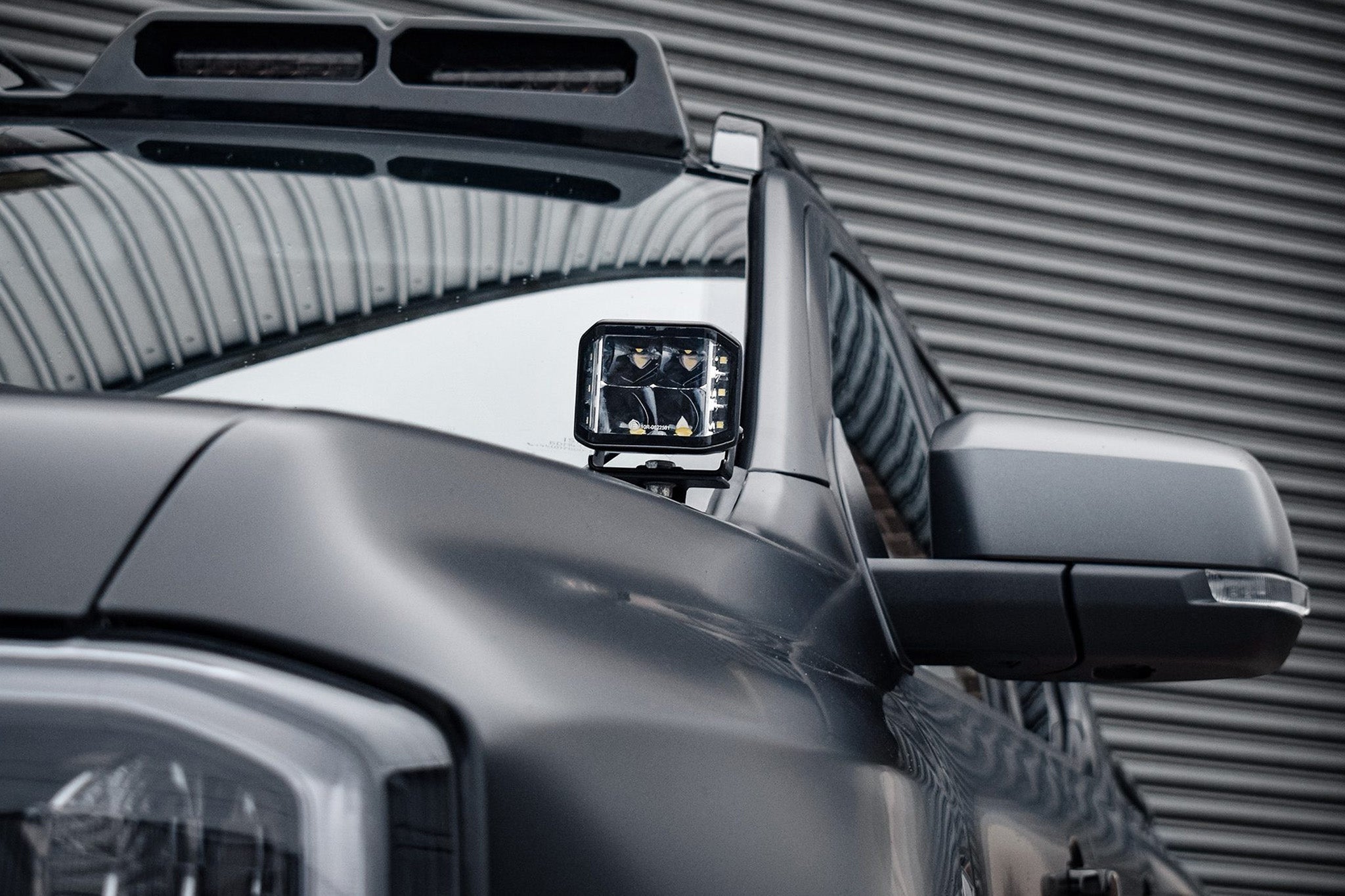 Ford Ranger 2023+ Spyder Stealth Twin 4-inch Dark Force LED Bonnet Kit ...