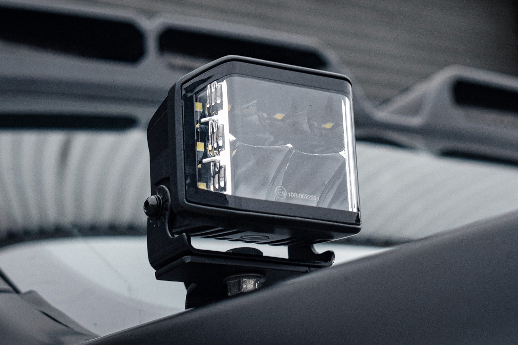 Ford Ranger 2023+ Spyder Stealth Twin 4-inch Dark Force LED Bonnet Kit ...