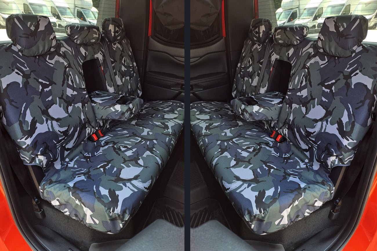 Ford Ranger UK Custom Covers Waterproof Rear Seat Covers For T8 Wildtrak 533041
