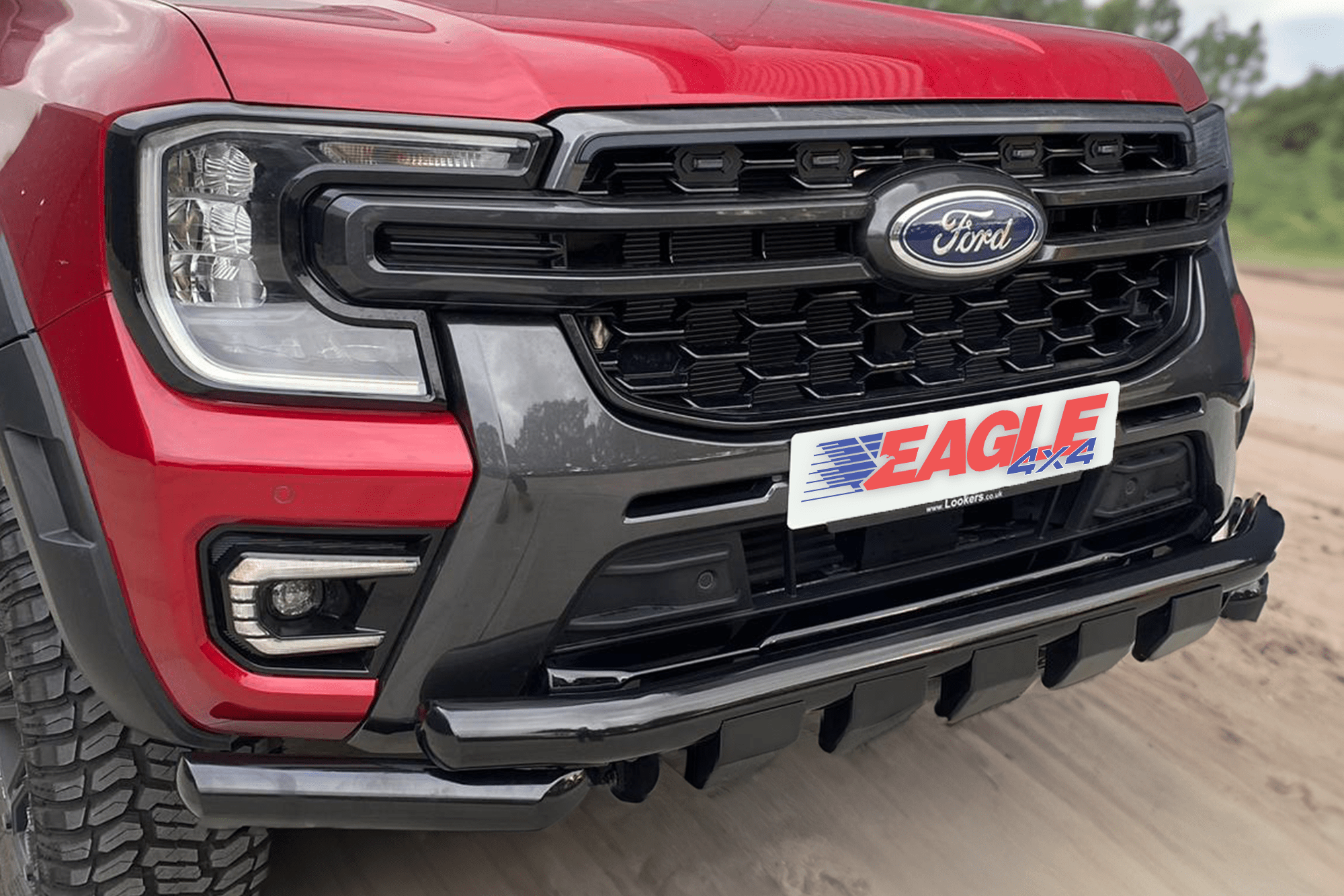 Ford Ranger 2023+ Tiger Spoiler Bar (AQM) - Next-Gen Ranger UK