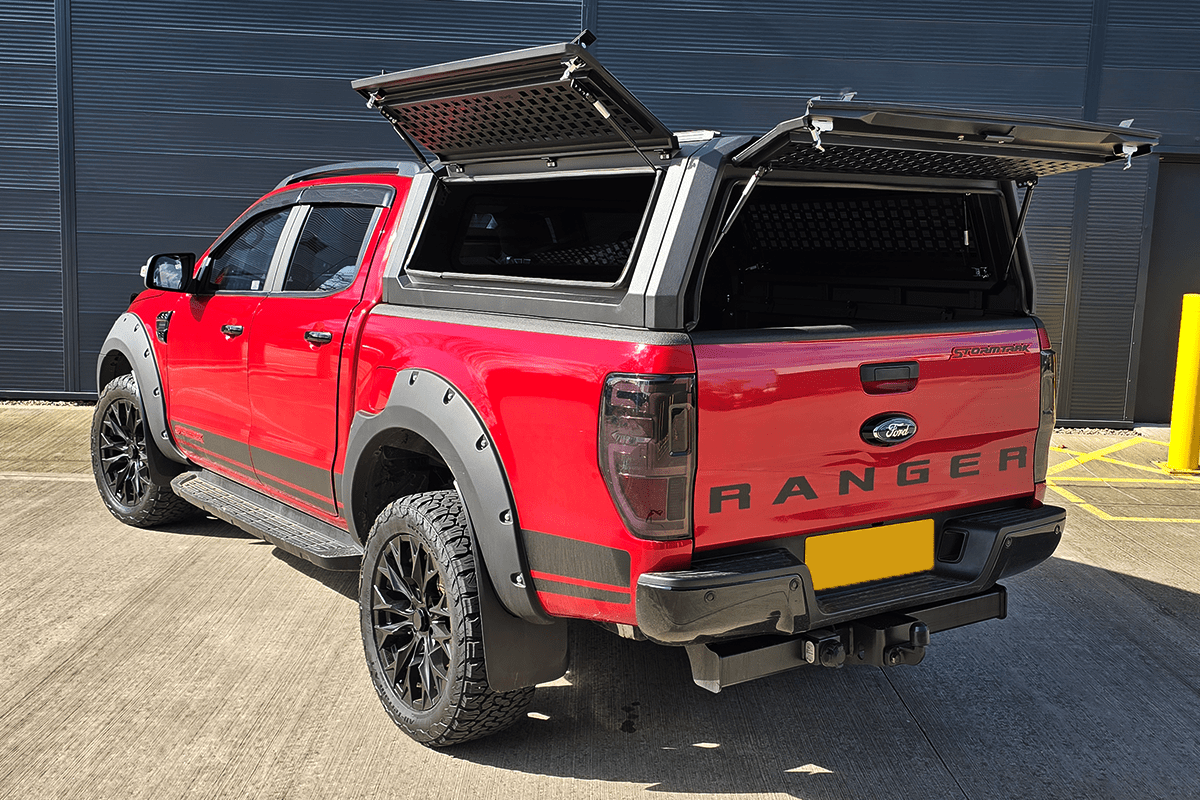 Ford Ranger 2023+ Titan Aluminium Hardtop - Fixed Side Windows - Next - Gen Ranger UK