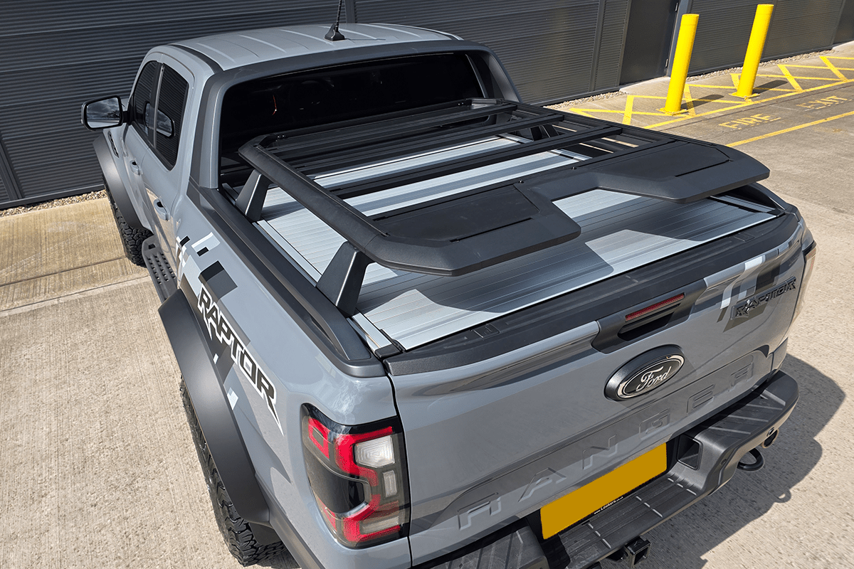 Ford Ranger 2023+ Trekka Roof Rack - For Roller Shutters - Next-Gen Ranger UK