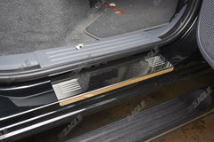 Ford Ranger Stainless Steel Door Sill Guards - Set of 4 - NO LOGO - Next - Gen Ranger UK