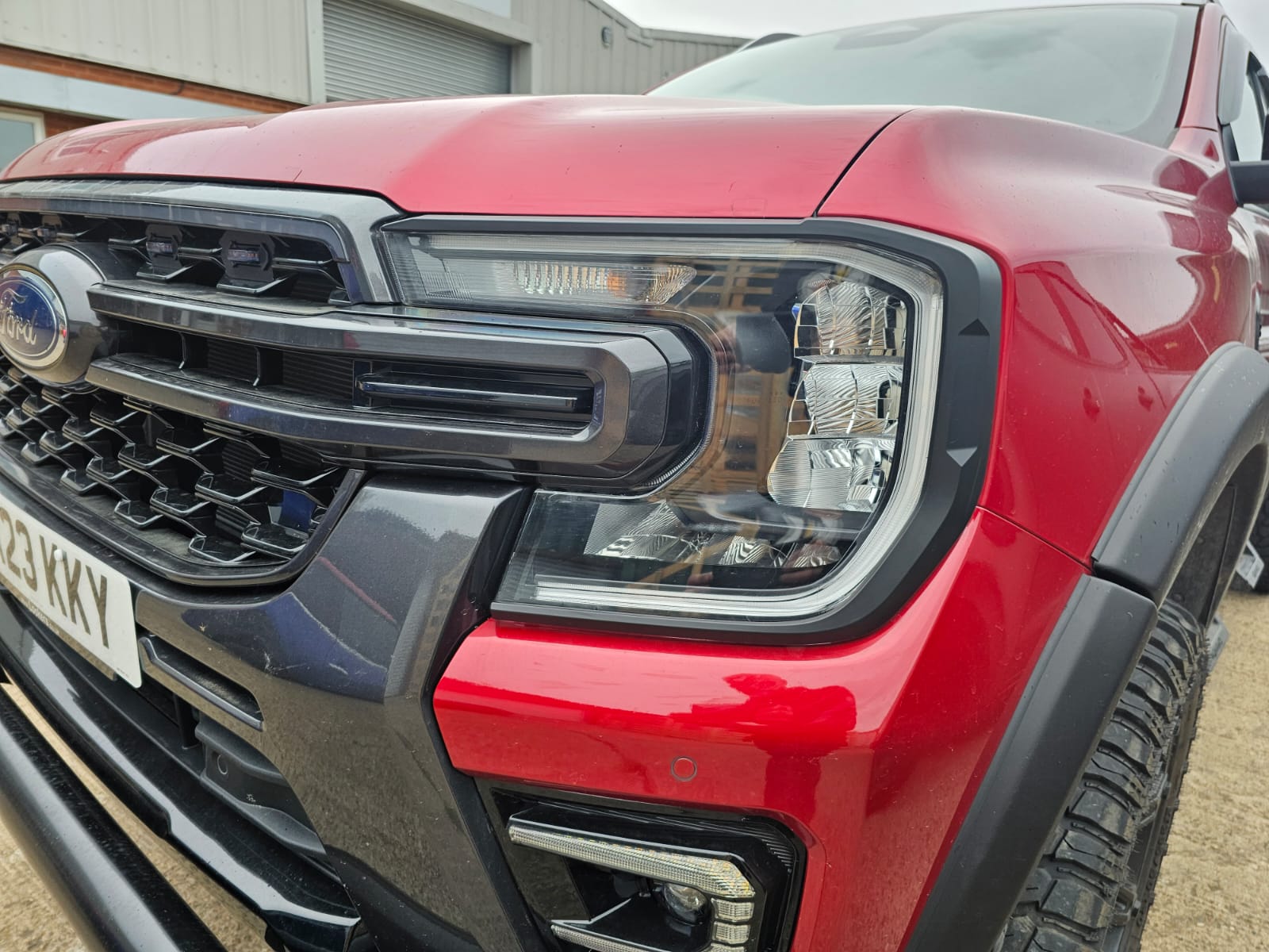 Ford Ranger 2023+ V2 Head Light Guards