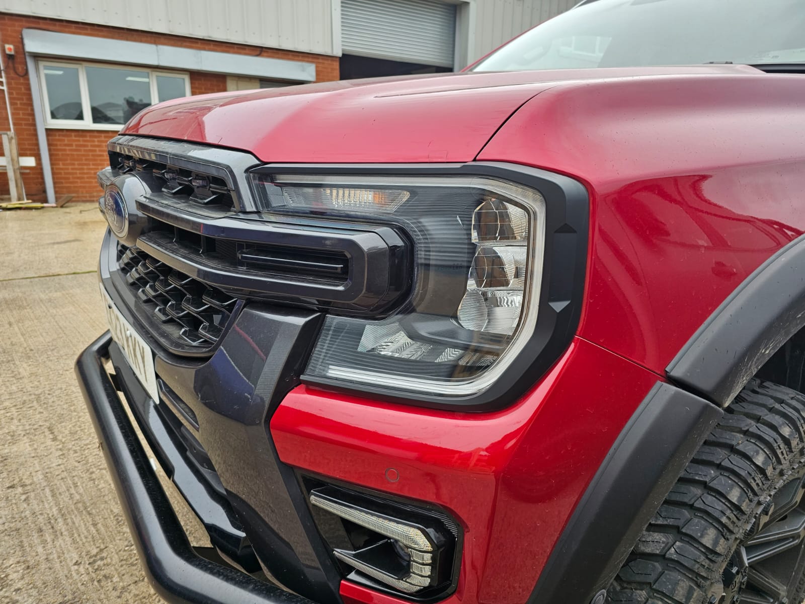 Ford Ranger 2023+ V2 Head Light Guards