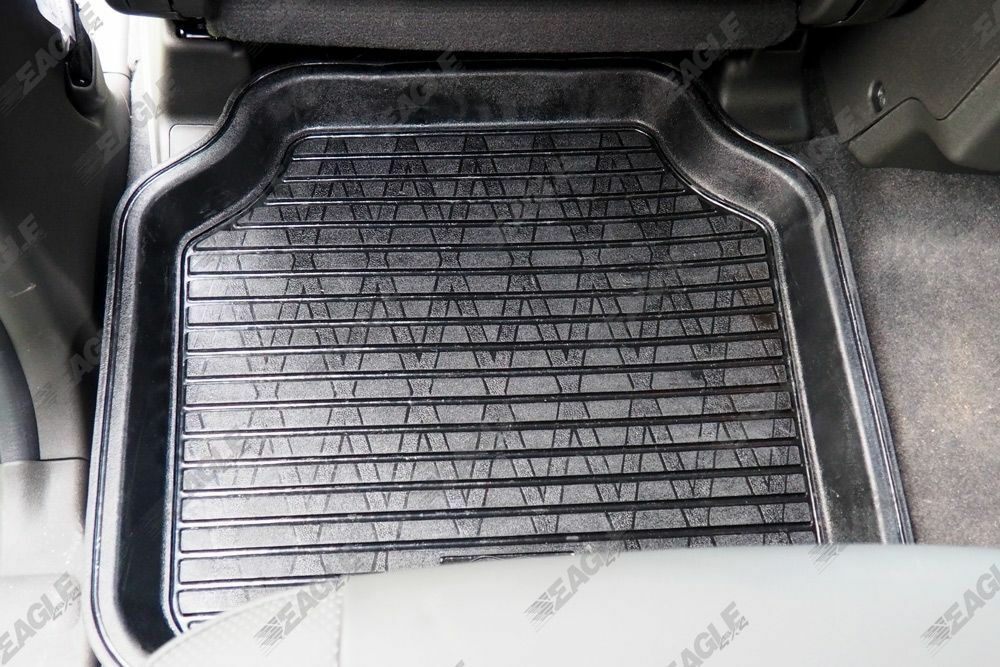 Dirt Catcher Extreme Heavy Duty Deep Tray Rubber Floor Mats - Front & Rear