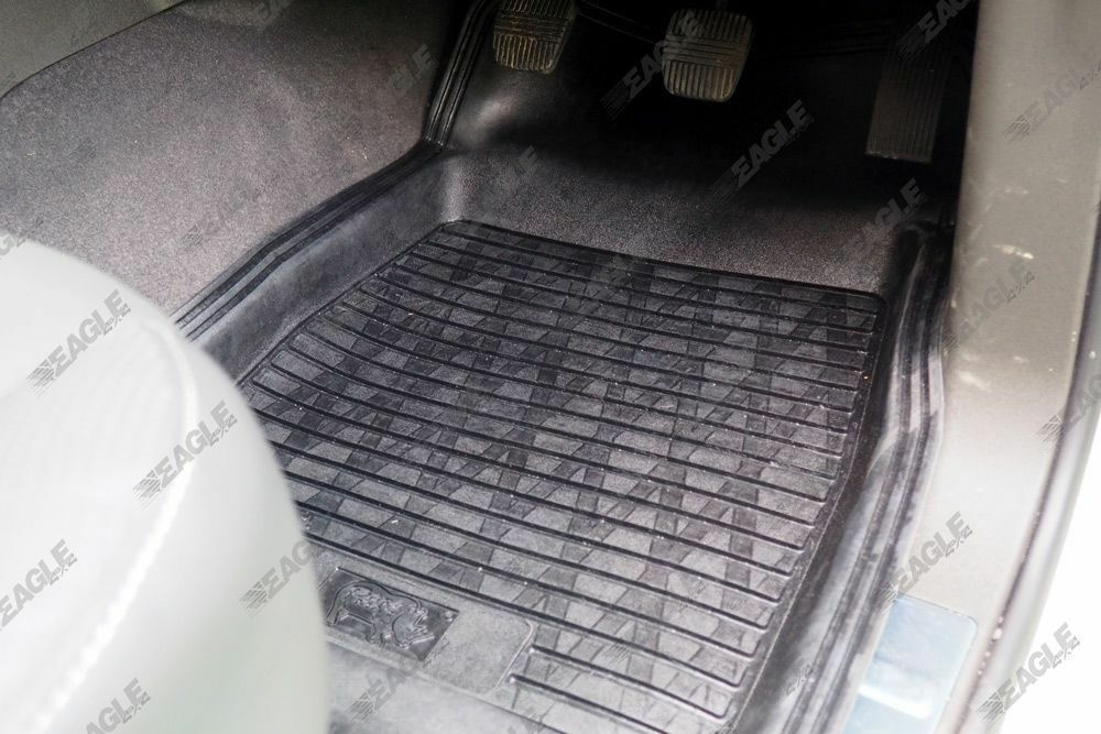 Dirt Catcher Extreme Heavy Duty Deep Tray Rubber Floor Mats - Front & Rear - Next-Gen Ranger UK