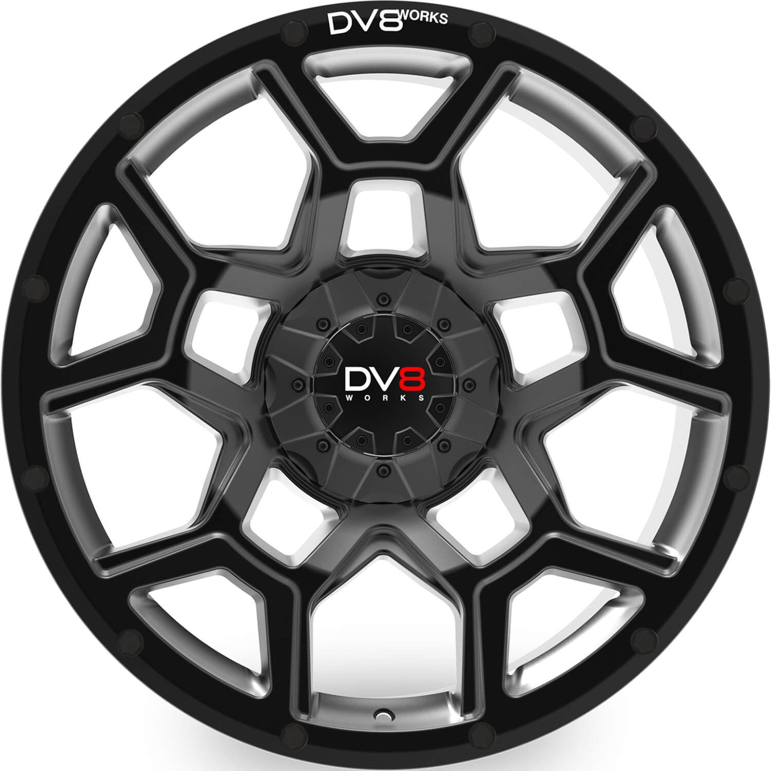 DV8 Works Hornet Black 20" Alloy Wheel - Next-Gen Ranger UK