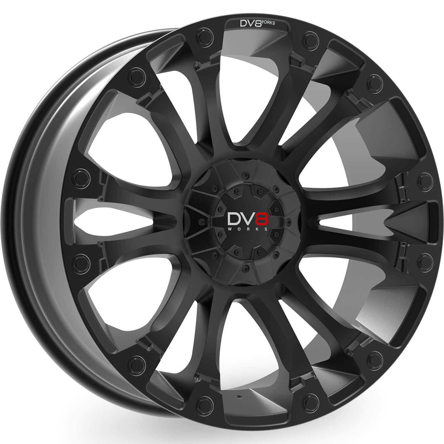 DV8 Works Snare Black 20" Alloy Wheel NextGen Ranger UK