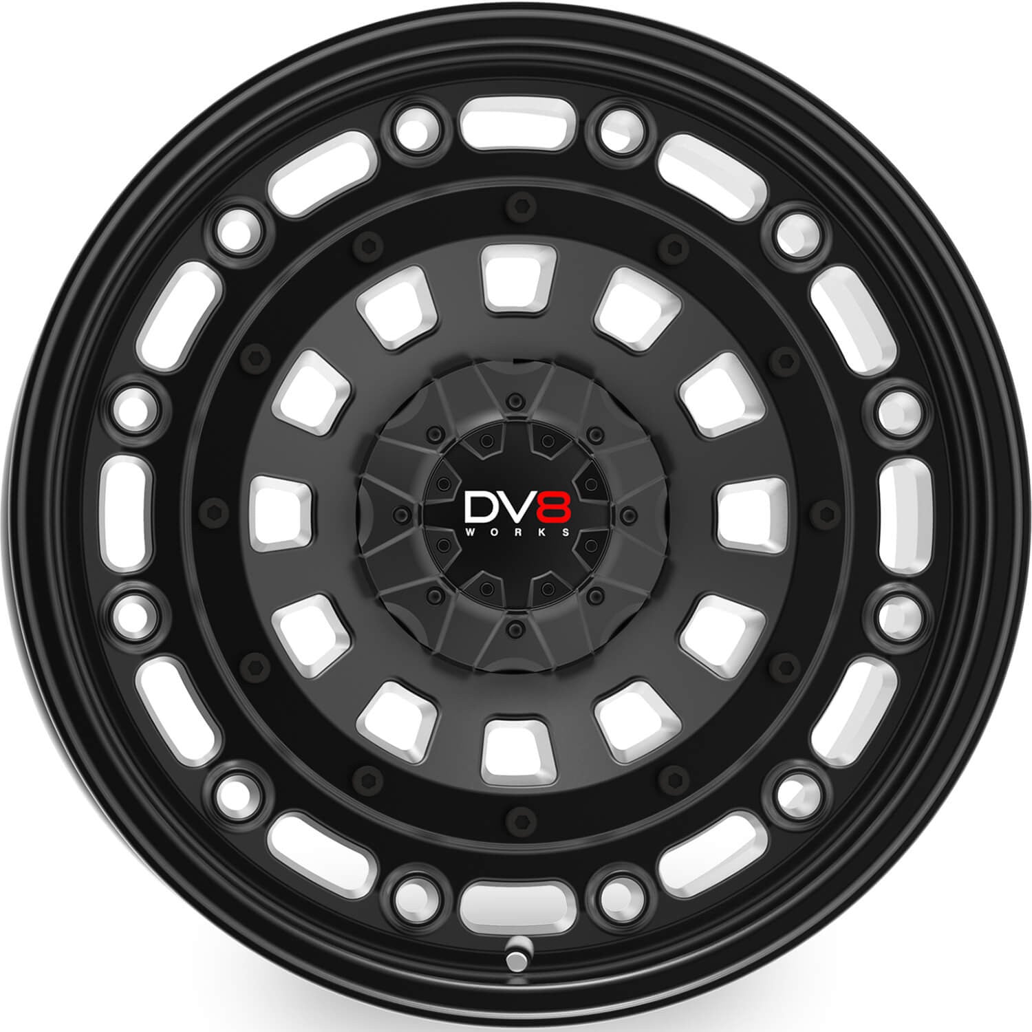 DV8 Works Twisted Black 20" Alloy Wheel - Next-Gen Ranger UK