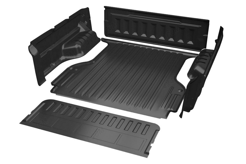 Ford Ranger 2023+ 5-Piece Liner - Anti Slip Finish - Next-Gen Ranger UK