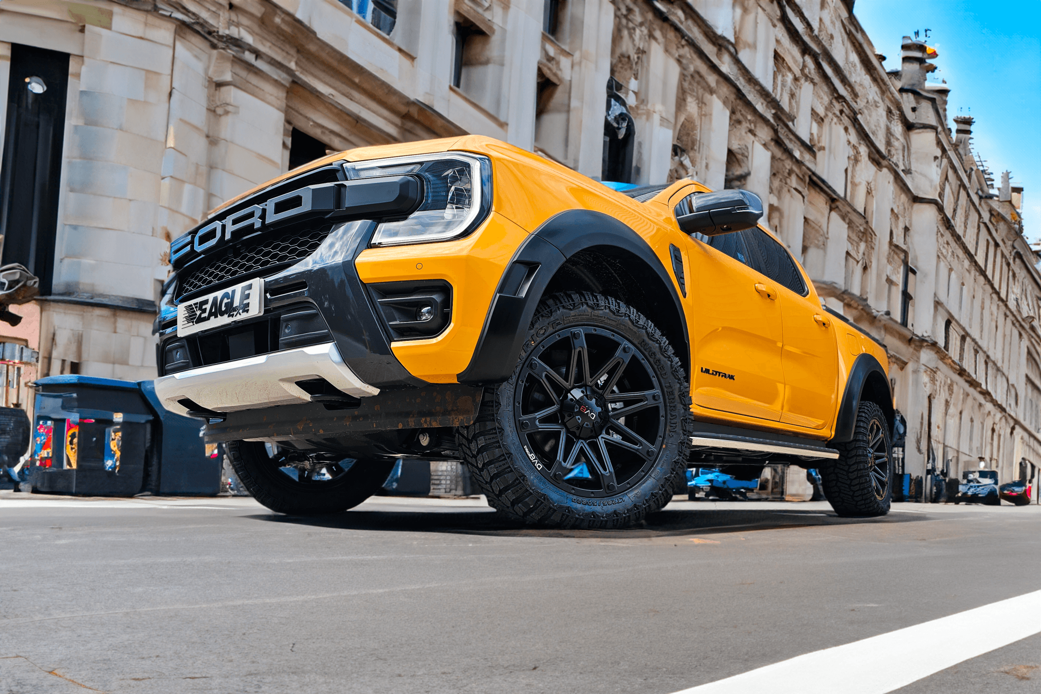 Ford Ranger 2023+ Hawk Wheel Arch Extensions - Smooth – Next-Gen Ranger UK