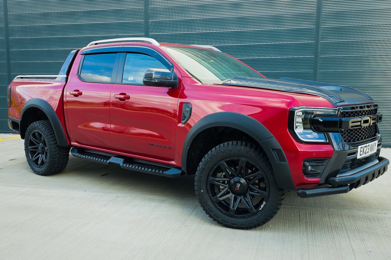 Ford Ranger 2023+ Hawk Wheel Arch Extensions - Smooth - Next-Gen Ranger UK