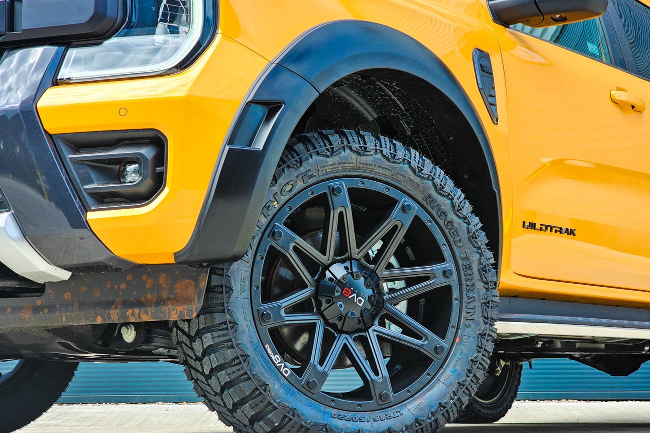 Ford Ranger 2023+ Hawk Wheel Arch Extensions - Smooth - Next-Gen Ranger UK