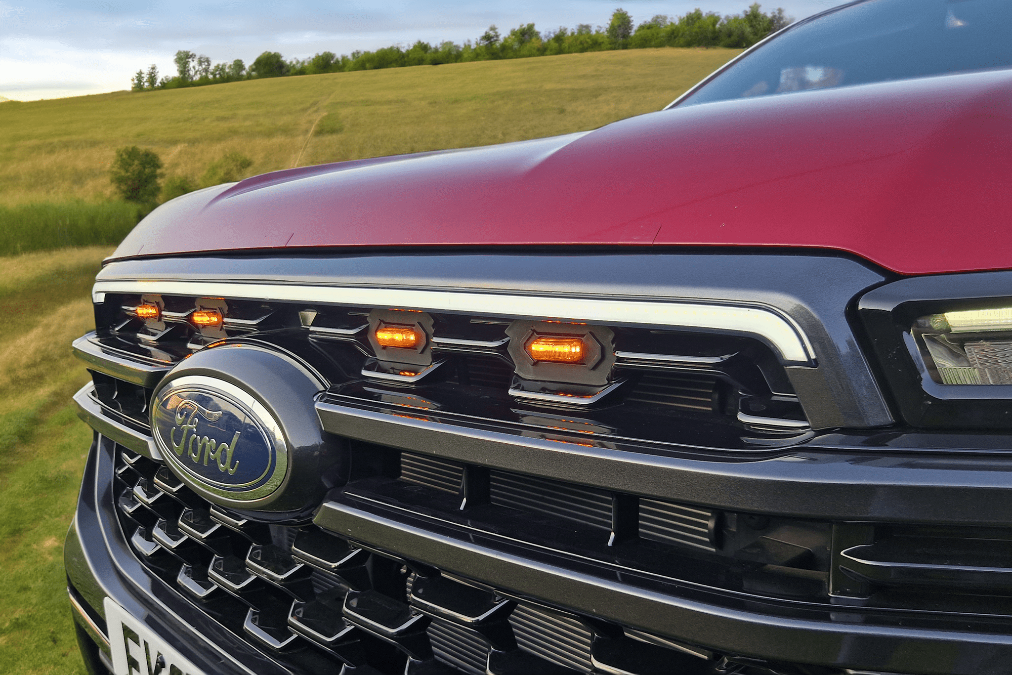 Ford Ranger 2023+ LED Dynamic Grille Light – Next-Gen Ranger UK