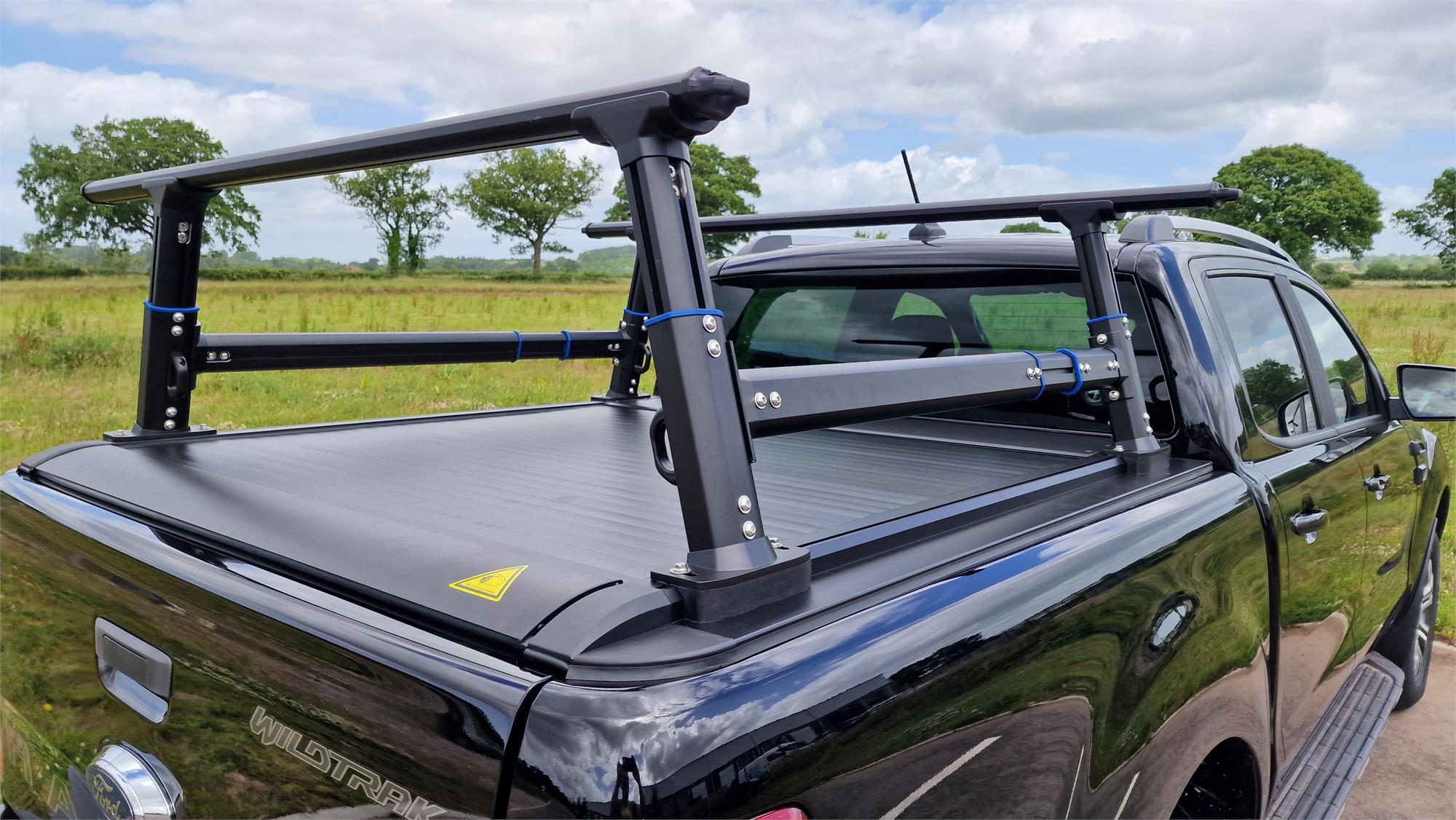 2023 Ford Ranger Rack Ford Ranger 2023+ Load Bed Cargo Rack XL – Next-Gen Ranger UK