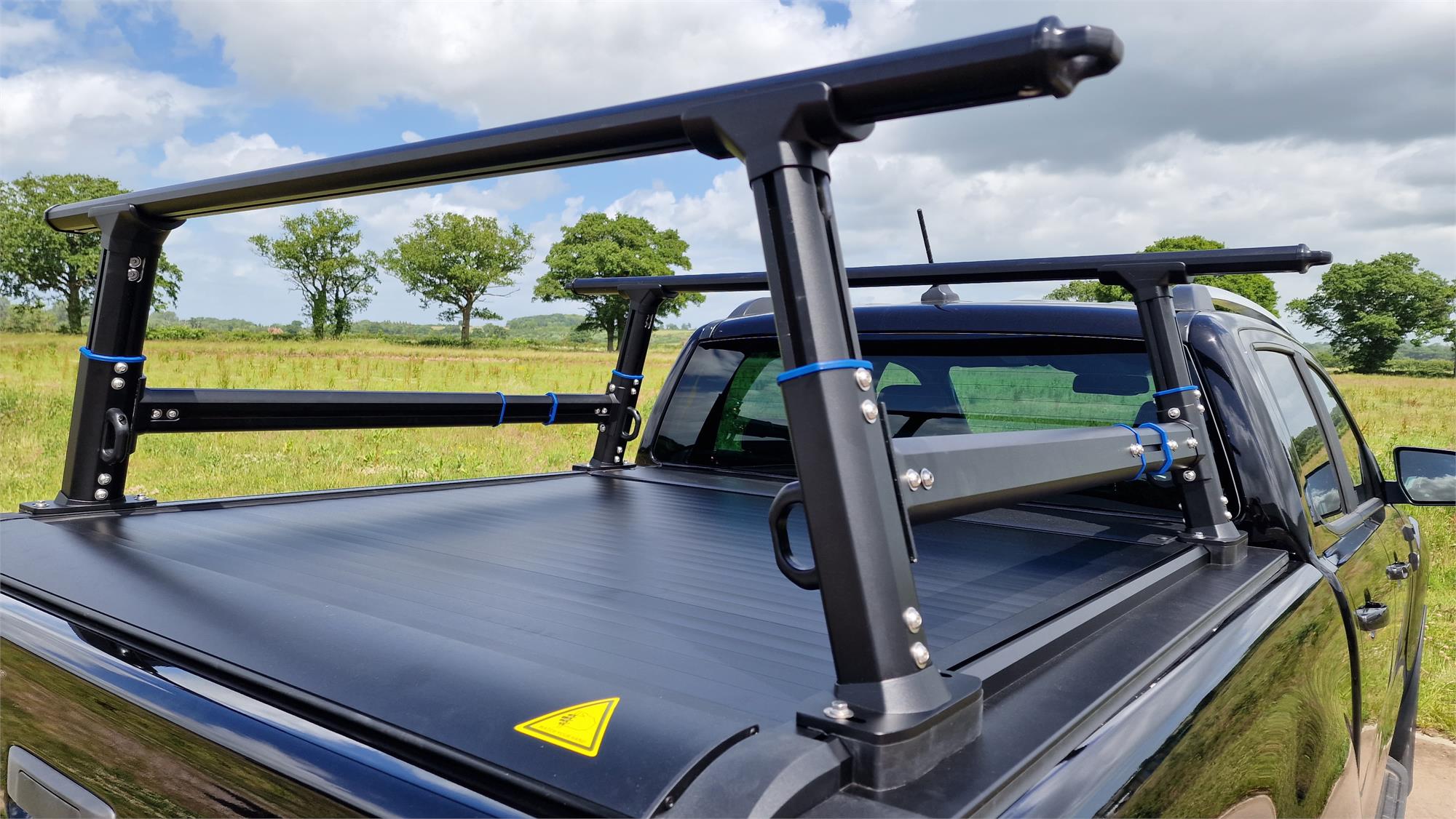 2023 Ford Ranger Rack Ford Ranger 2023+ Load Bed Cargo Rack XL – Next-Gen Ranger UK