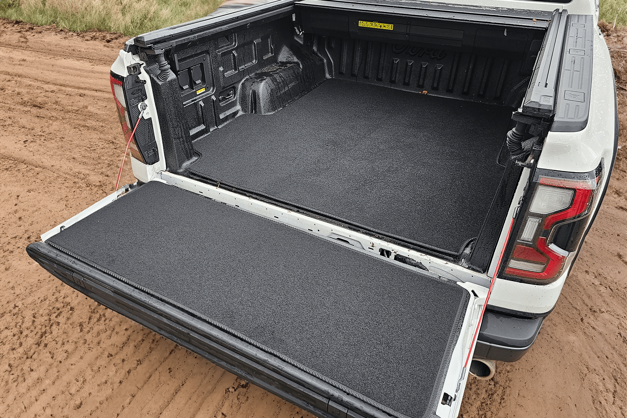 Ford Ranger 2023+ (Raptor Only) Carpet Load Bed Liner Boot Mat – Next ...
