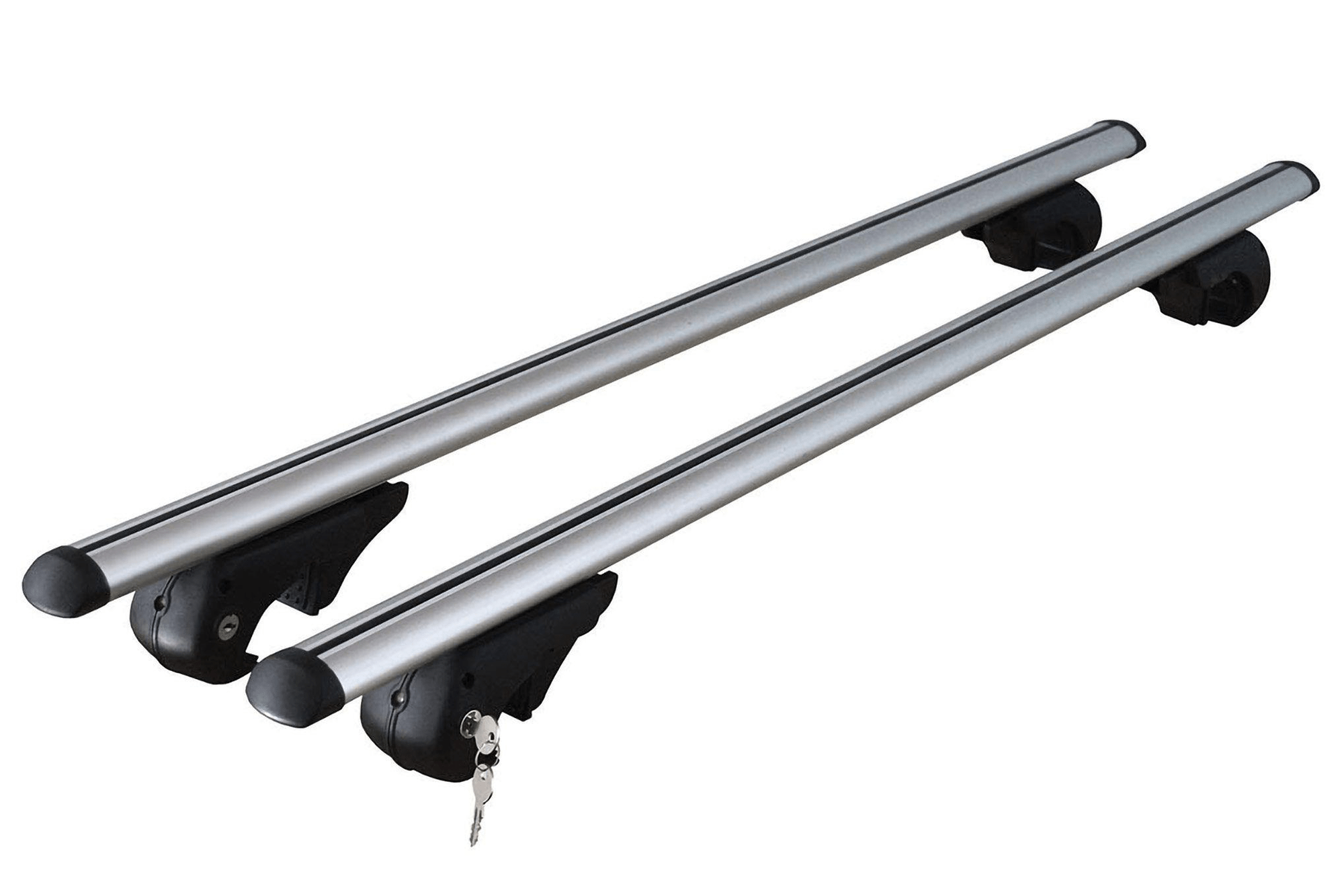 Ford Ranger 2023+ Silver Locking Cross Bars (For Cab) - Next-Gen Ranger UK