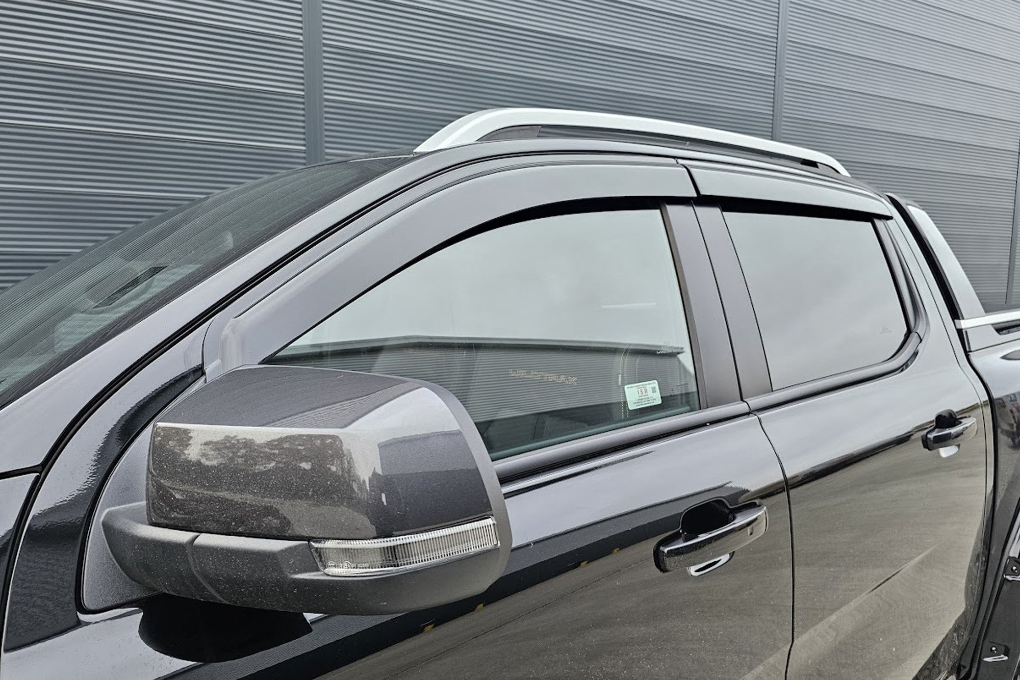 Ford Ranger 2023+ Wind Deflectors - Set of 4 - Next-Gen Ranger UK