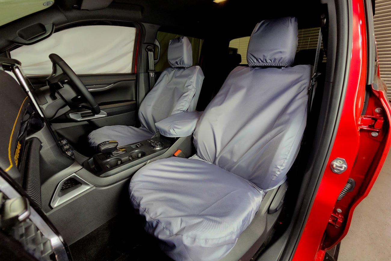 Ford Ranger 2023+(Wildtrak) Tailored Fit Front Seat Covers - (Pair) - Next-Gen Ranger UK