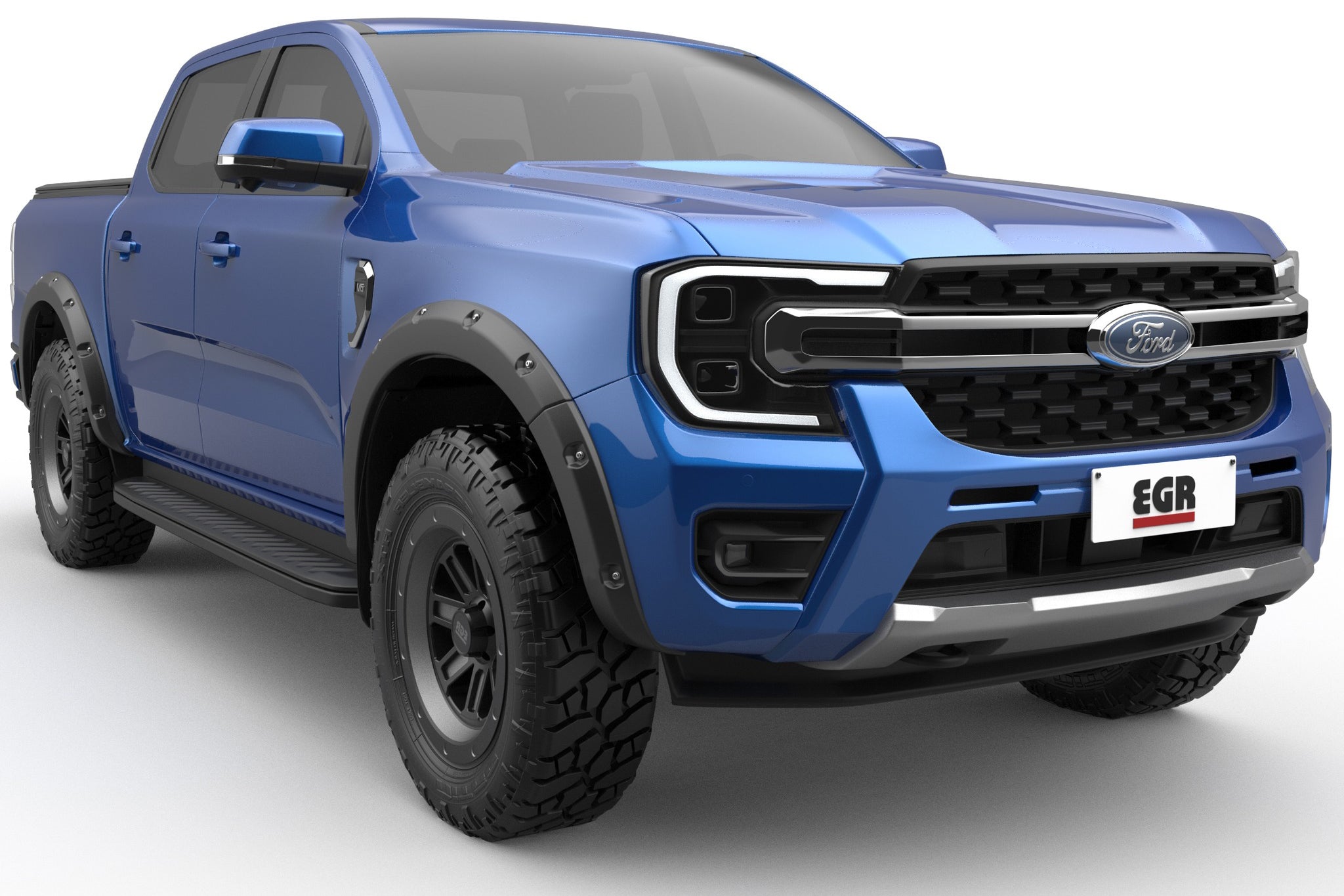 2 Ranger Uk Ford Ranger 2023+ XL/XLT/Tremor EGR Wheel Arch Extensions - Bolt On Lo ...