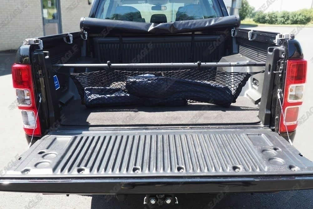 Pickup Bed Divider Adjustable Cargo bar with Net - Next-Gen Ranger UK